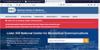 Screen capture of newly designed homepage